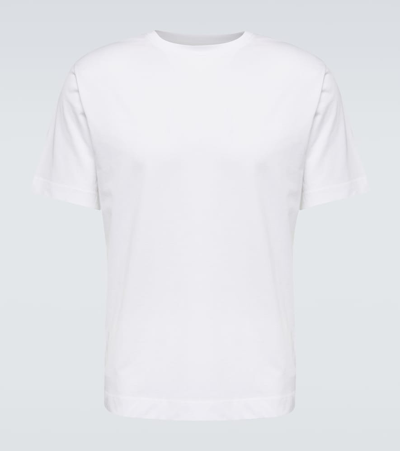 Shop Dries Van Noten Hertz Cotton Jersey T-shirt In White