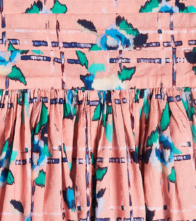 Morley Tempo Printed Cotton Dress In Multicoloured
