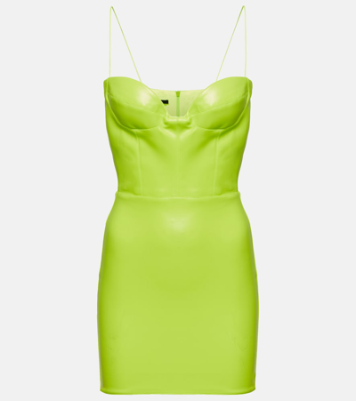 Shop Alex Perry Sweetheart Bodycon Minidress In Yellow