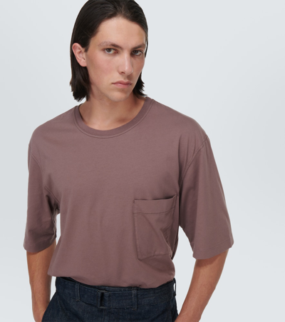 Shop Lemaire Cotton Top In Pink