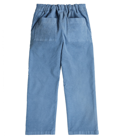 Morley Cotton Pants In Blue