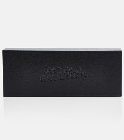 Jean Paul Gaultier 55-3175 Round Sunglasses In Gold
