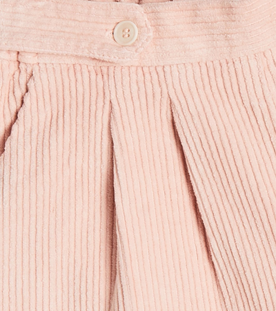 Il Gufo Cotton-blend Bermuda Shorts In Pink