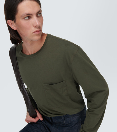 Lemaire Cotton Top In Green