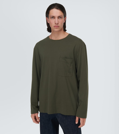 Shop Lemaire Cotton Top In Green