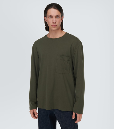 Lemaire Cotton Top In Green