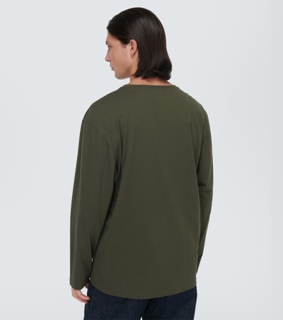 Lemaire Cotton Top In Green