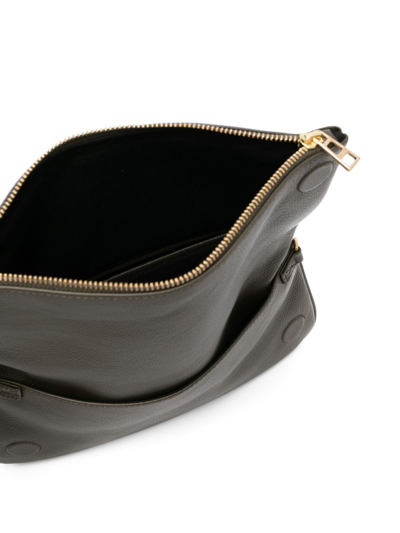 Zadig & Voltaire Rock Leather Crossbody Bag In Green