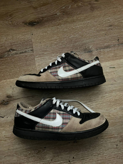 Pre-owned Nike Dunk Lows Cl 'plaid' Tweed Travis 2006 Shoes