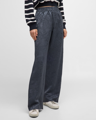Shop Golden Goose Toile De Jouy Pull-on Joggers In Ombre Blue