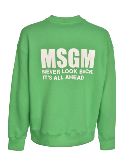 MSGM LOGO SWEATSHIRT 