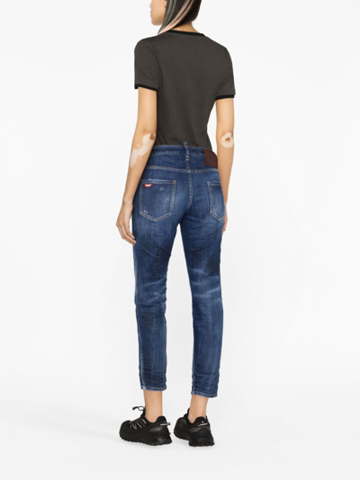 Shop Dsquared2 Cool Girl Denim Jeans In Blue