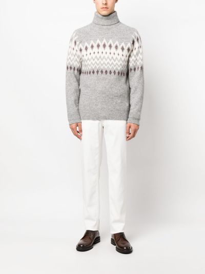 Shop Brunello Cucinelli Cashmere Turtleneck Sweater