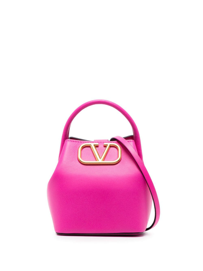 Small crushed velvet Valentino bag