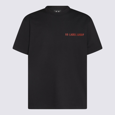 Shop 44 Label Group Black Cotton T-shirt