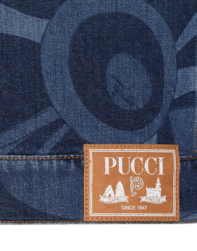 Shop Emilio Pucci Jackets In Blue