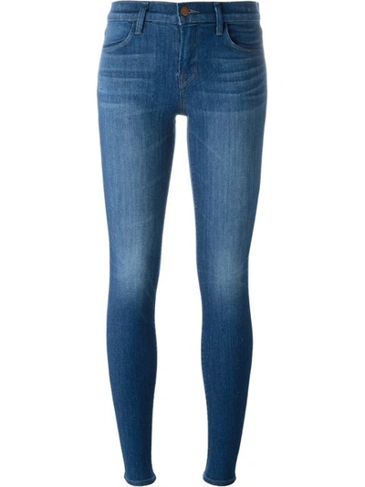 J Brand Maria High Waist Super Skinny Jeans In Indigo
