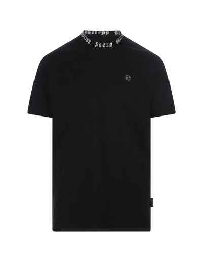 Shop Philipp Plein Gothic Plein T-shirt In Black