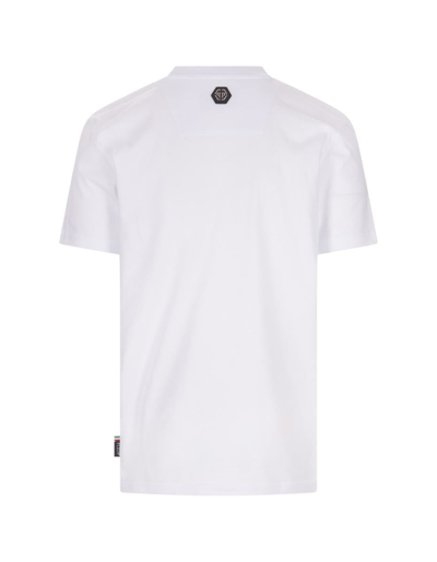 Shop Philipp Plein Pp Glass T-shirt In White