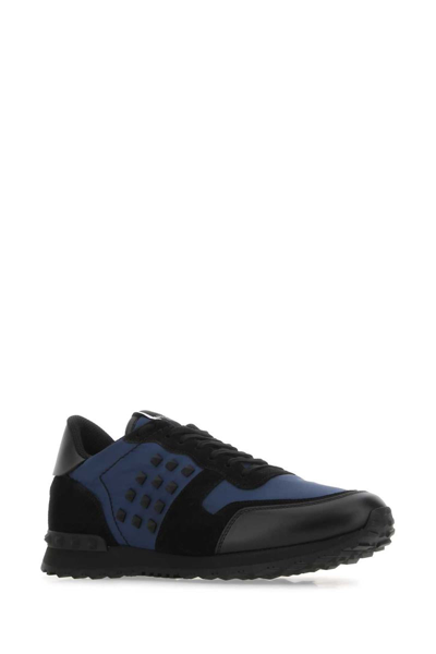 Shop Valentino Garavani Sneakers In Marinerner