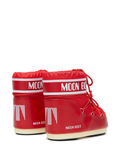 Shop Moon Boot Classic Low 2 Boots In Red