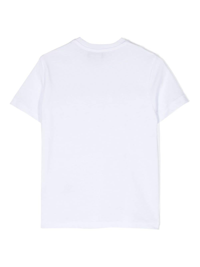 Dsquared2 Logo-print Cotton T-shirt In White