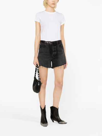 Rag & Bone The Slub Organic Cotton T-shirt In White