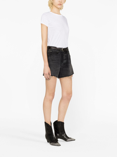 Rag & Bone The Slub Organic Cotton T-shirt In White