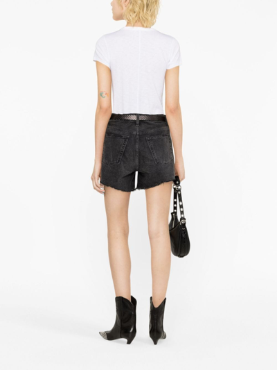 Rag & Bone The Slub Organic Cotton T-shirt In White