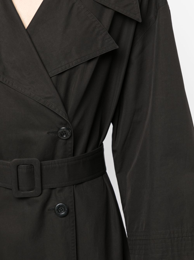 Pre-owned Chanel 双排扣外套（1990-2000年代典藏款） In Black