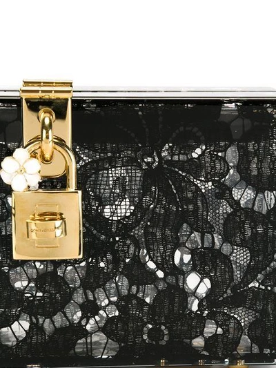 Shop Dolce & Gabbana 'dolce' Box Clutch