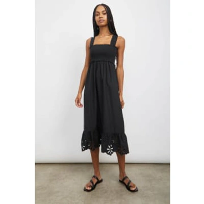 Shop Rails Rumi Embroidered Dress In Black