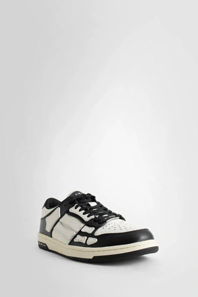 Shop Amiri Man Black&white Sneakers