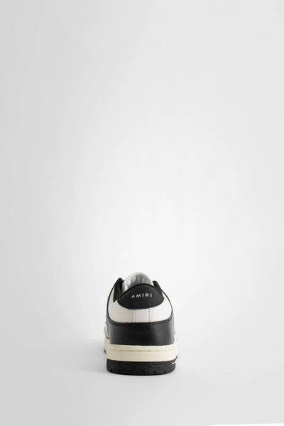 Shop Amiri Man Black&white Sneakers