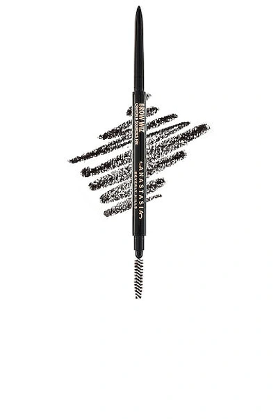 Anastasia Beverly Hills Brow Wiz Ultra-slim Precision Eyebrow Pencil Granite 0.003 oz/ 0.085 G In Granite