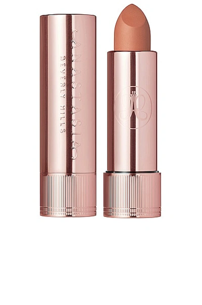 Shop Anastasia Beverly Hills Satin Lipstick In Warm Taupe