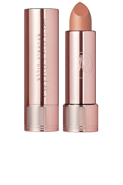 Shop Anastasia Beverly Hills Satin Lipstick In Honey Taupe