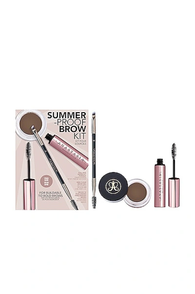 Shop Anastasia Beverly Hills Summer-proof Brow Kit In Soft Brown