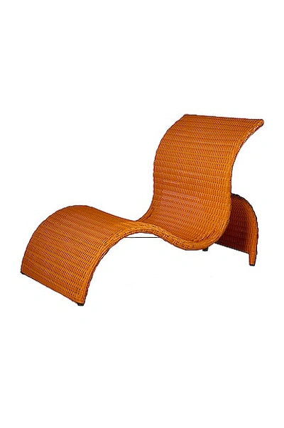 Shop Max Id Ny For Fwrd Small Sloth Chair In Orange