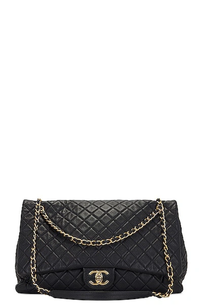 Chanel Black Quilted Leather Single Flap Chain Shoulder Bag (Authentic Pre- Owned) - ShopStyle