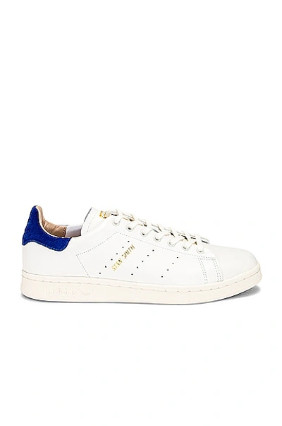 Shop Adidas Originals Stan Smith Lux Sneaker In Off White  Cream White & Team Royal Blue