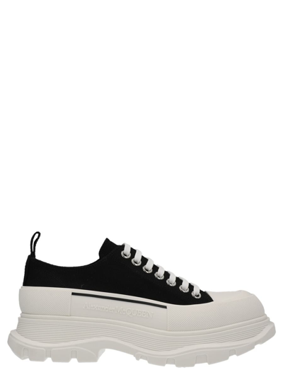 Shop Alexander Mcqueen Oversize Sole Sneakers In White/black