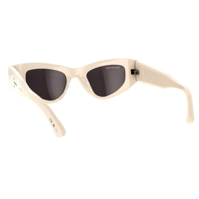 Shop Balenciaga Sunglasses In Beige