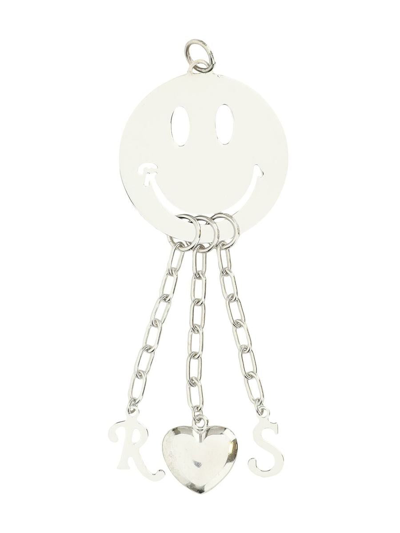 Shop Raf Simons Charms In Silver