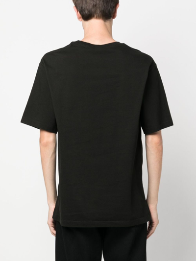 Shop Kenzo Target Cotton T-shirt In Schwarz