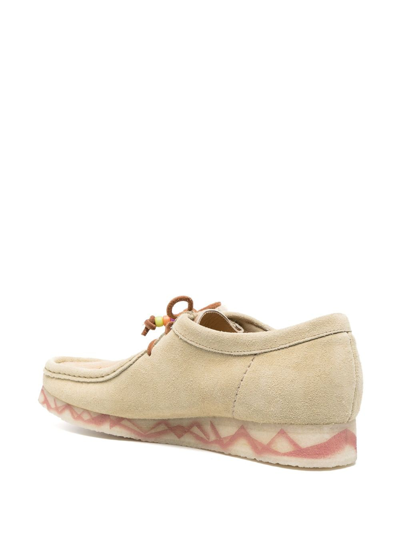 Clarks X Aries Wallabee Derby-schuhe In Neutrals