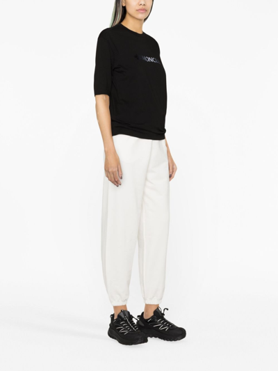 Moncler Logo-print T-shirt In Black