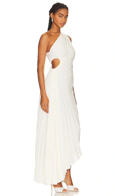 Shop A.l.c Delfina Dress In Whisper White