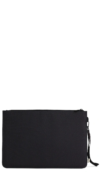 Shop Beis The Ics Laptop Pouch In Black