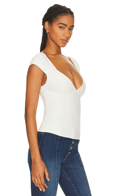 Shop Free People X Intimately Fp Duo Corset Cami In Ivory